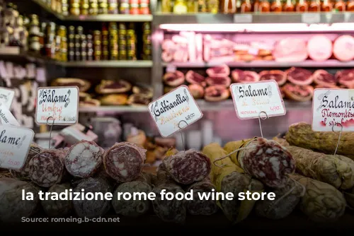 la tradizione rome food wine store