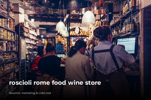 roscioli rome food wine store