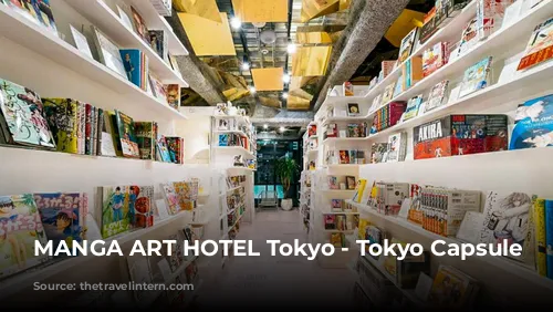 MANGA ART HOTEL Tokyo - Tokyo Capsule Hotels