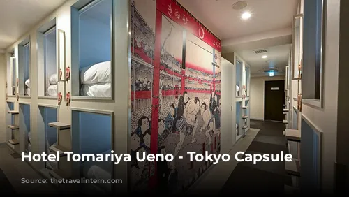 Hotel Tomariya Ueno - Tokyo Capsule Hotels