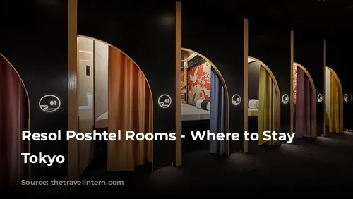 Resol Poshtel Rooms - Where to Stay in Tokyo