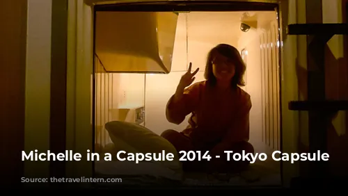 Michelle in a Capsule 2014 - Tokyo Capsule Hotels