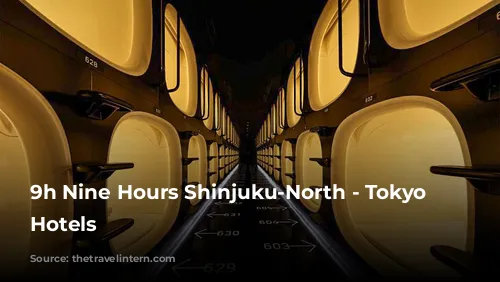 9h Nine Hours Shinjuku-North - Tokyo Capsule Hotels