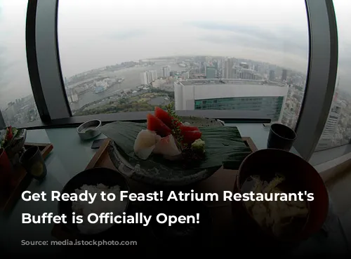 Get Ready to Feast! Atrium Restaurant's Halal Buffet is Officially Open!