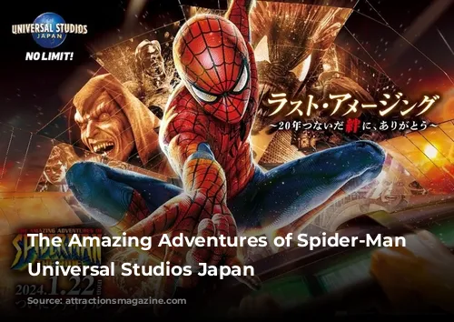 The Amazing Adventures of Spider-Man at Universal Studios Japan