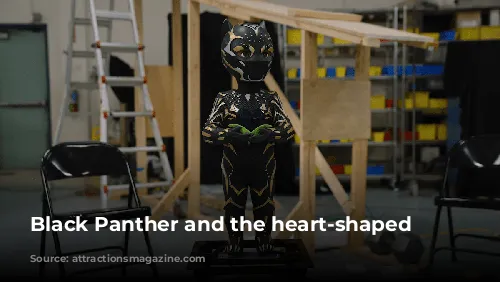 Black Panther and the heart-shaped herb