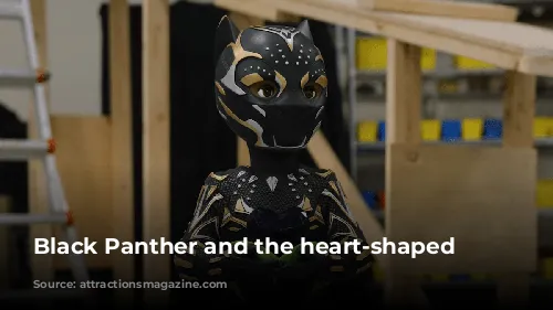 Black Panther and the heart-shaped herb