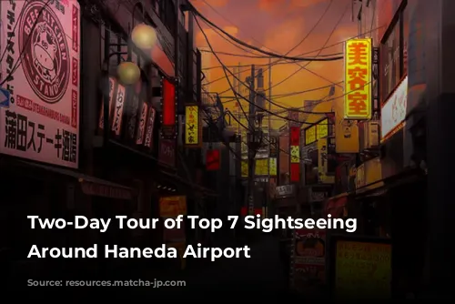 Two-Day Tour of Top 7 Sightseeing Spots Around Haneda Airport