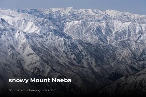 snowy Mount Naeba