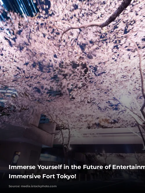 Immerse Yourself in the Future of Entertainment at Immersive Fort Tokyo!