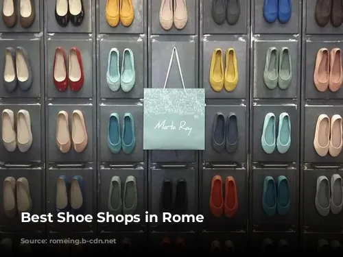 Best Shoe Shops in Rome