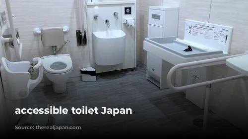 accessible toilet Japan