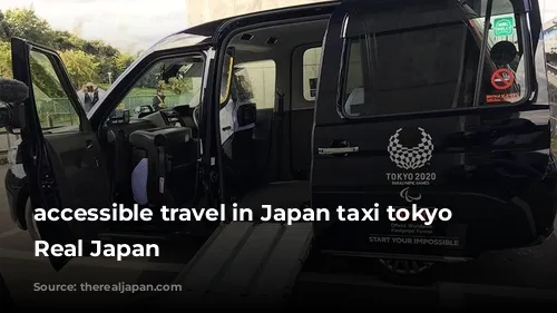 accessible travel in Japan taxi tokyo The Real Japan