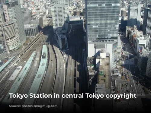 Tokyo Station in central Tokyo copyright miragechopin