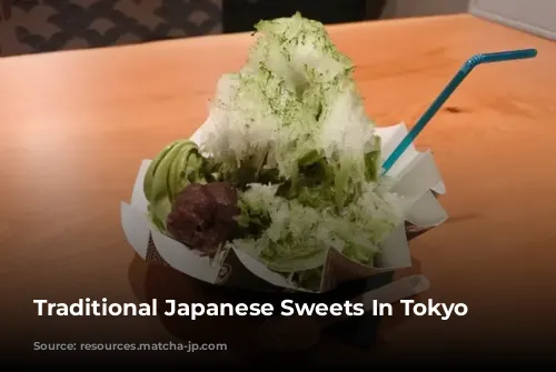 Traditional Japanese Sweets In Tokyo