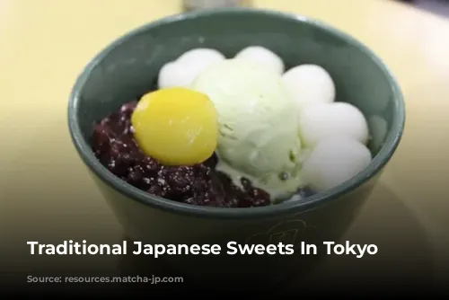 Traditional Japanese Sweets In Tokyo