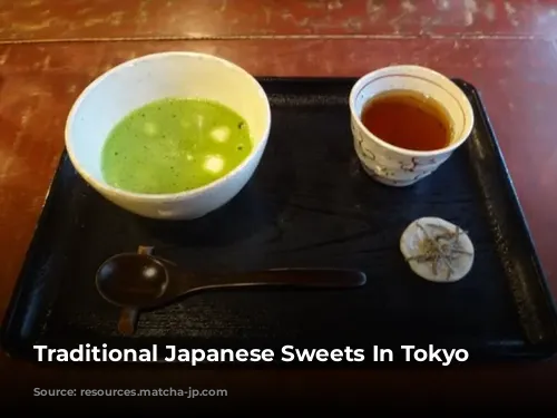 Traditional Japanese Sweets In Tokyo