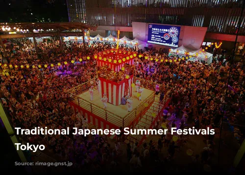 Traditional Japanese Summer Festivals in Tokyo