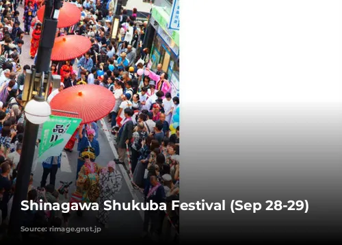 Shinagawa Shukuba Festival (Sep 28-29)