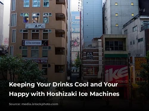 Keeping Your Drinks Cool and Your Customers Happy with Hoshizaki Ice Machines