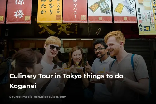 Culinary Tour in Tokyo things to do in Koganei