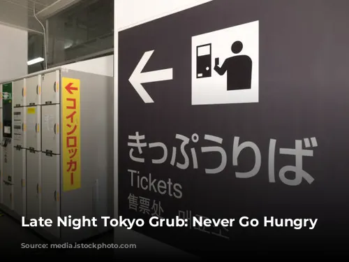 Late Night Tokyo Grub: Never Go Hungry Again!