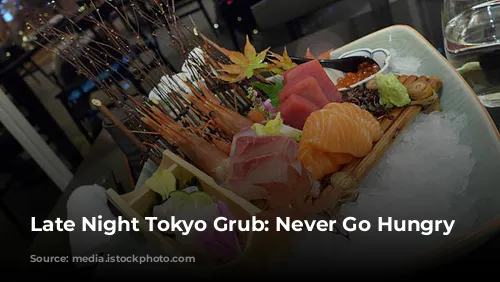 Late Night Tokyo Grub: Never Go Hungry Again!