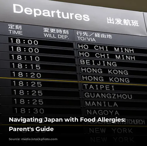 Navigating Japan with Food Allergies: A Parent's Guide