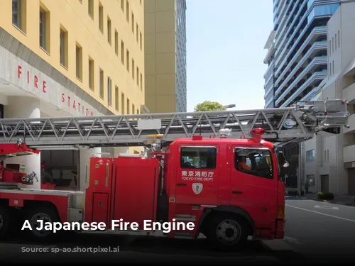 A Japanese Fire Engine