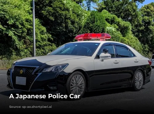 A Japanese Police Car