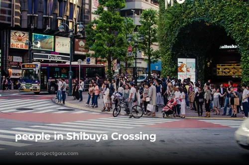 people in Shibuya Crossing