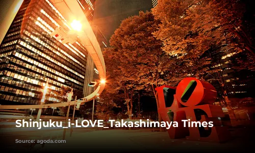 Shinjuku_i-LOVE_Takashimaya Times Square