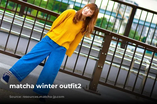 matcha winter outfit2