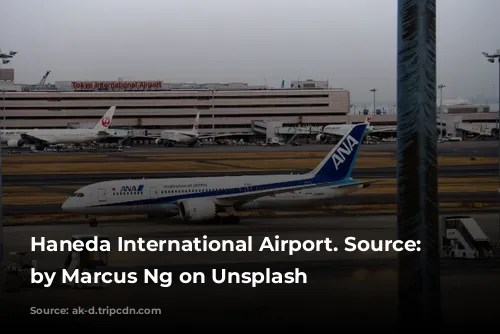 Haneda International Airport. Source: Photo by Marcus Ng on Unsplash