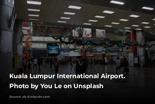 Kuala Lumpur International Airport. Source: Photo by You Le on Unsplash