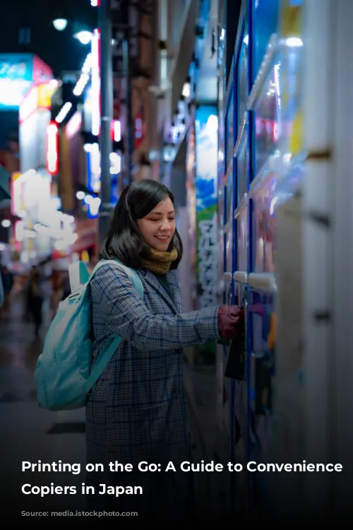 Printing on the Go: A Guide to Convenience Store Copiers in Japan