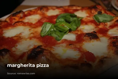 margherita pizza