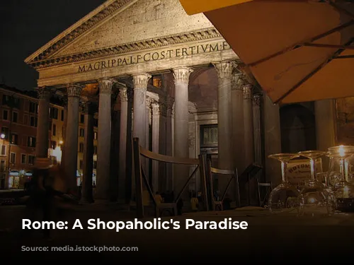 Rome: A Shopaholic's Paradise