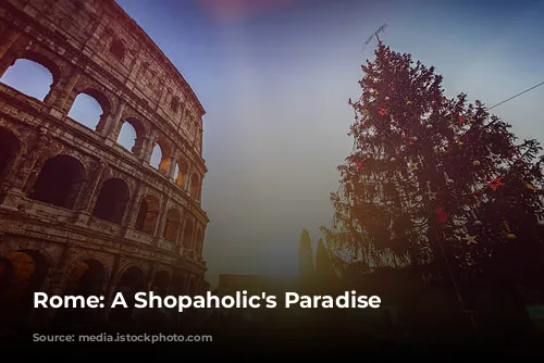 Rome: A Shopaholic's Paradise