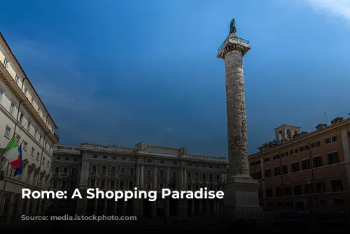 Rome: A Shopping Paradise