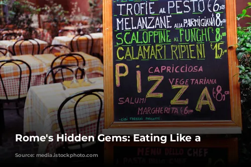 Rome's Hidden Gems: Eating Like a Local