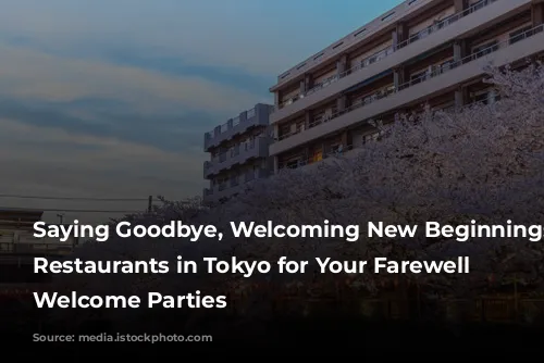 Saying Goodbye, Welcoming New Beginnings: 5 Restaurants in Tokyo for Your Farewell and Welcome Parties