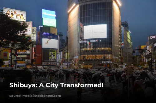 Shibuya: A City Transformed!