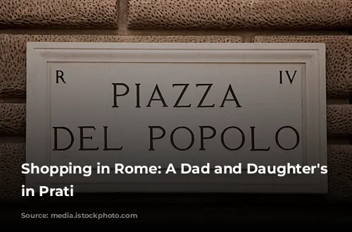 Shopping in Rome: A Dad and Daughter's Adventure in Prati