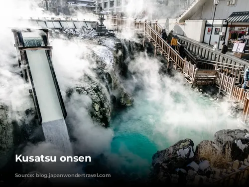 Kusatsu onsen