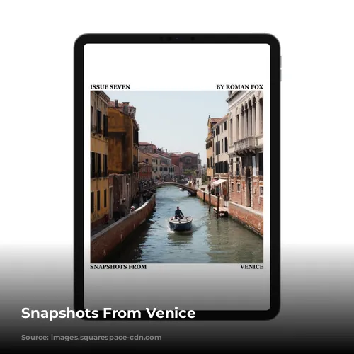 Snapshots From Venice