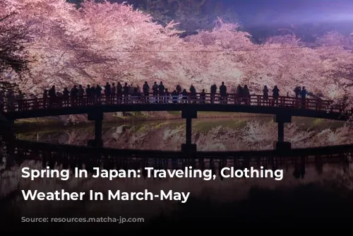 Spring In Japan: Traveling, Clothing And Weather In March-May