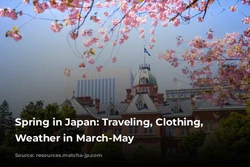 Spring in Japan: Traveling, Clothing, and Weather in March-May