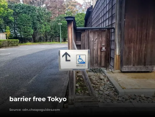 barrier free Tokyo