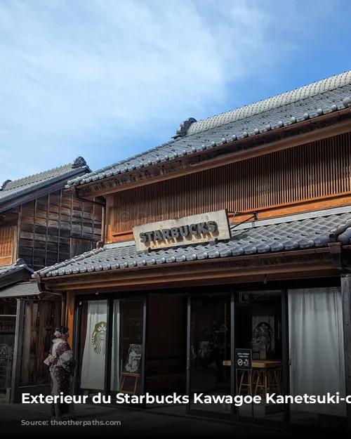 Exterieur du Starbucks Kawagoe Kanetsuki-dori